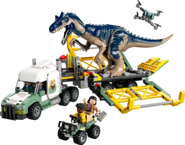 LEGO Jurassic World 76966 Dinosaurmissioner: Allosaurus-transportvogn