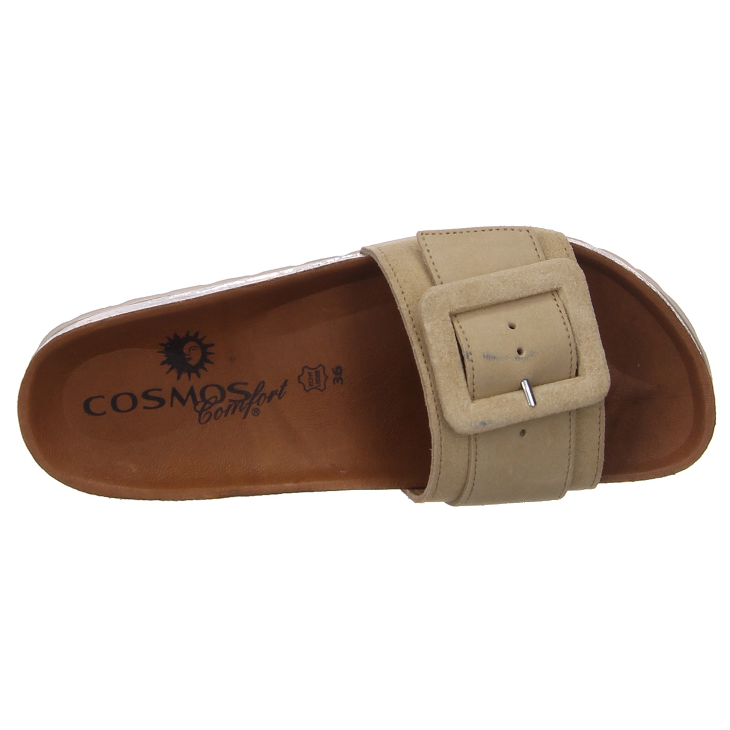 2 Go Shoe Pantoletten taupe grau