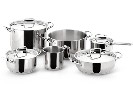 LAGOSTINA - Set poêles et casseroles SFIZIOSA Set 10pcs Induction