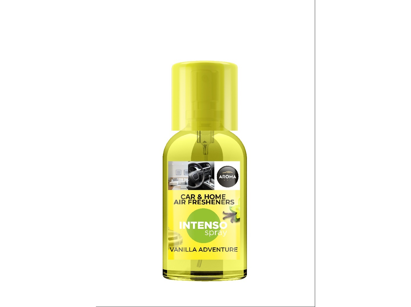 AMBIENTADOR AUTO AROMA CAR INTENSO SPRAY BAUNILHA 50ML