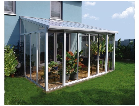 HABITAT ET JARDIN - Véranda san remo - 3 x 4.25 m - blanc