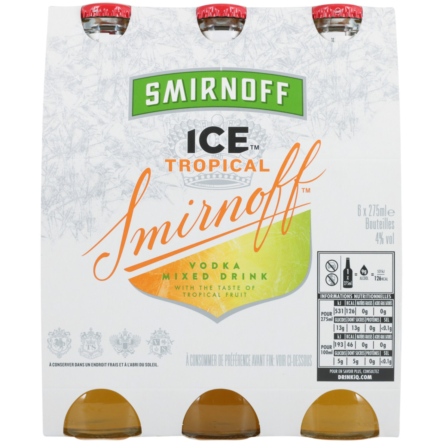 Smirnoff Ice Tropical 6x27,5cl -165cl