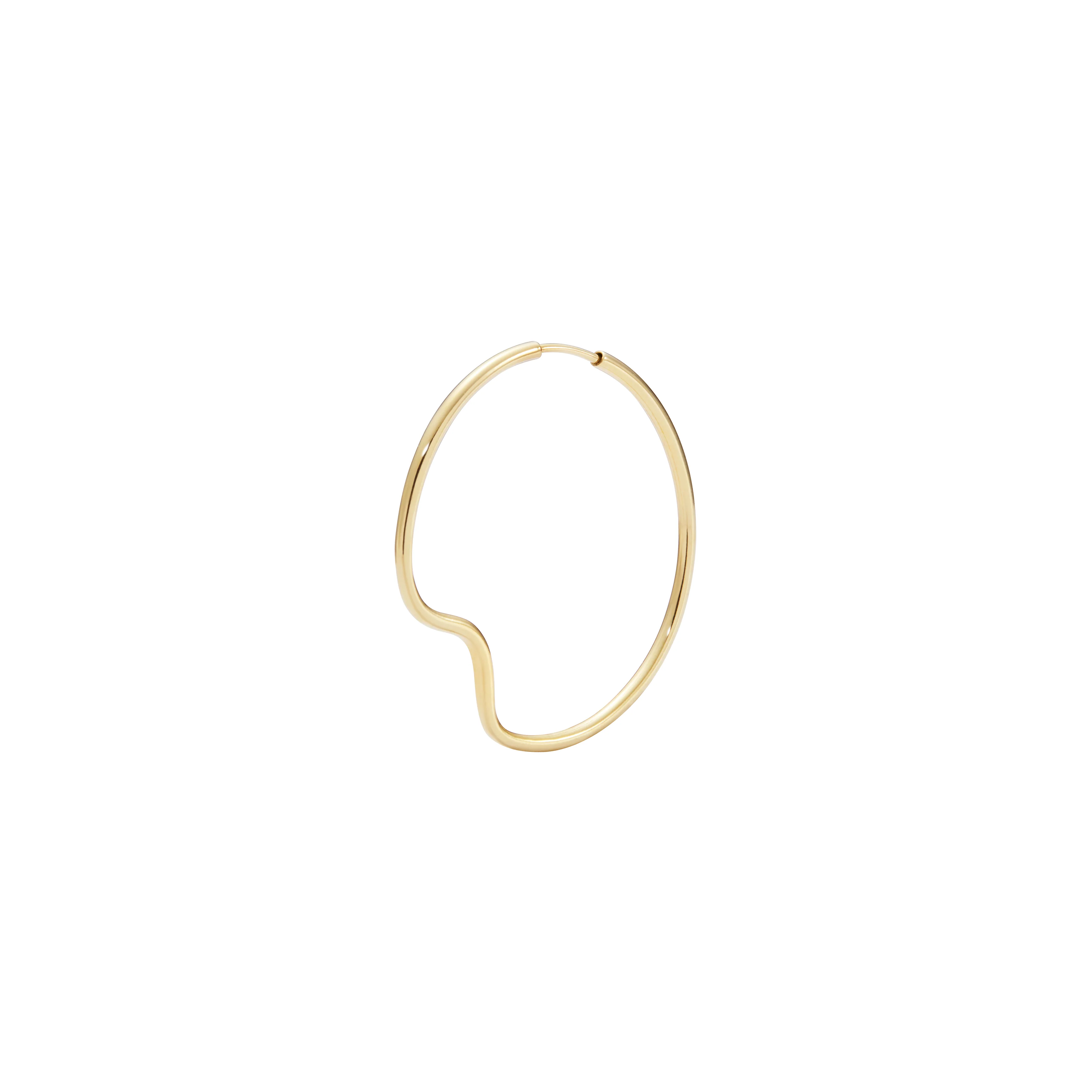 Maria Black  Copenhagen 35 hoop - forgyldt