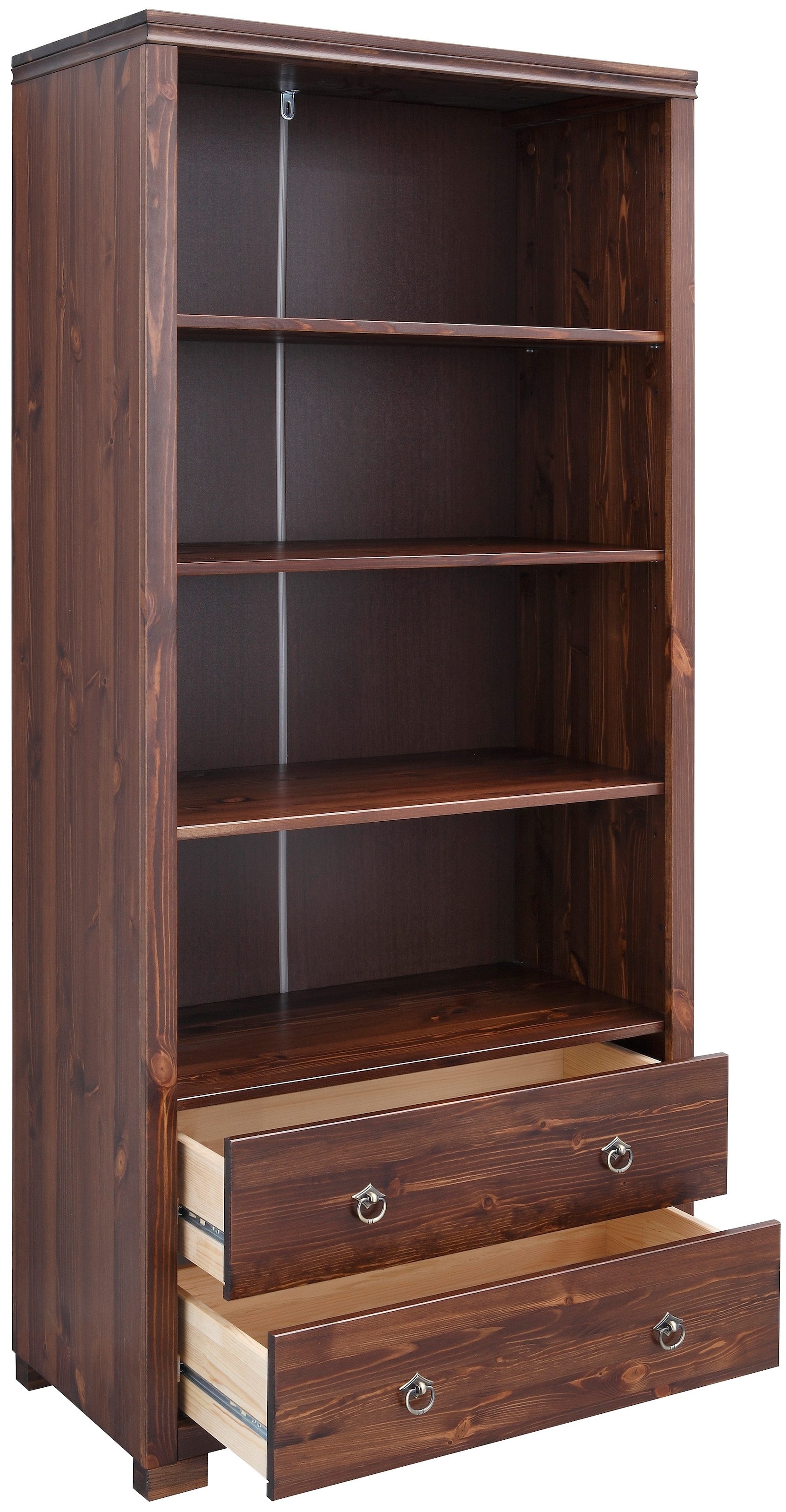 Home affaire Standregal »Gotland« Breite 80 cm, Höhe 178 cm, aus massiver Kiefer, FSC®