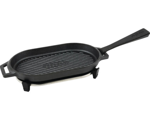 Ooni grillpan 31 x 15,9 x 5,6 cm gietijzer zwart