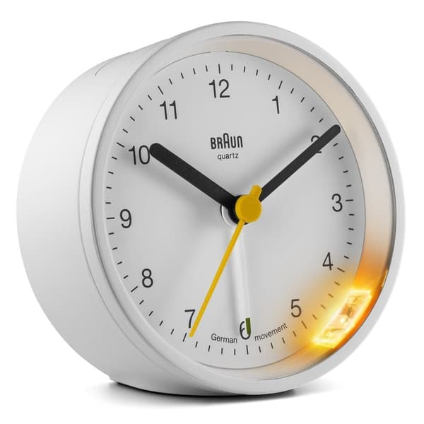 Braun vekkerklokke med snooze og lys BC12W