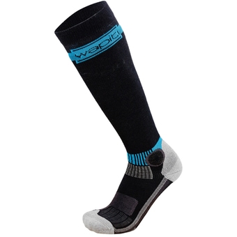 Wapiti CW07 Soft Compression Skisocken Black / Ocean
