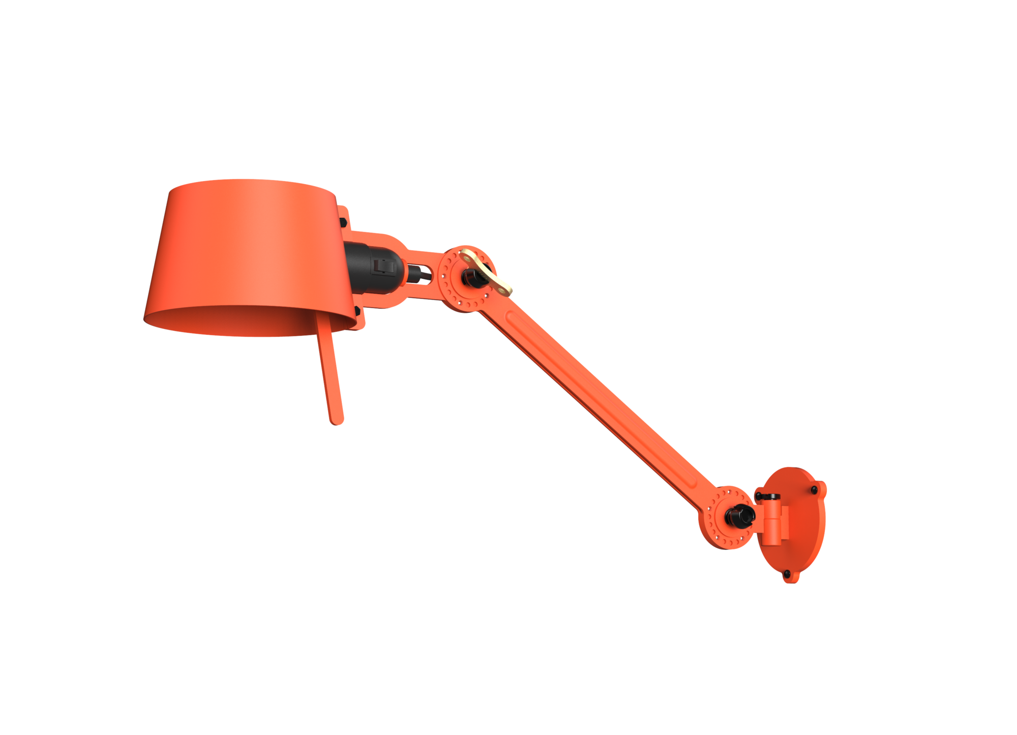 Wandlamp Bolt Bed sidefit install striking orange