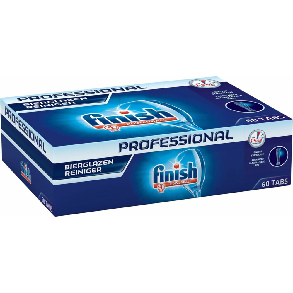 Finish Professional Bierglazenreiniger60 stuks