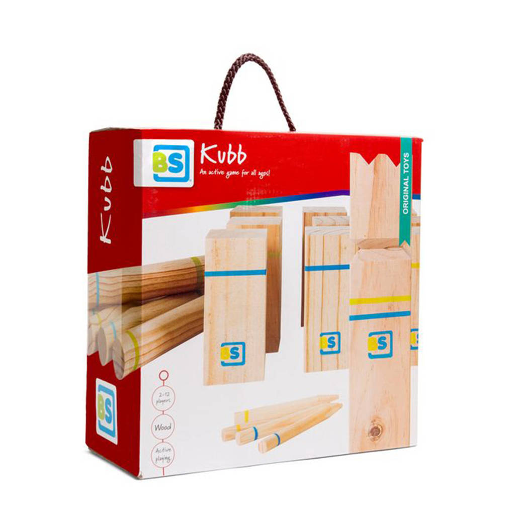 Leuk spel voor buiten met familie/vriendenKubb - Officiële Maat