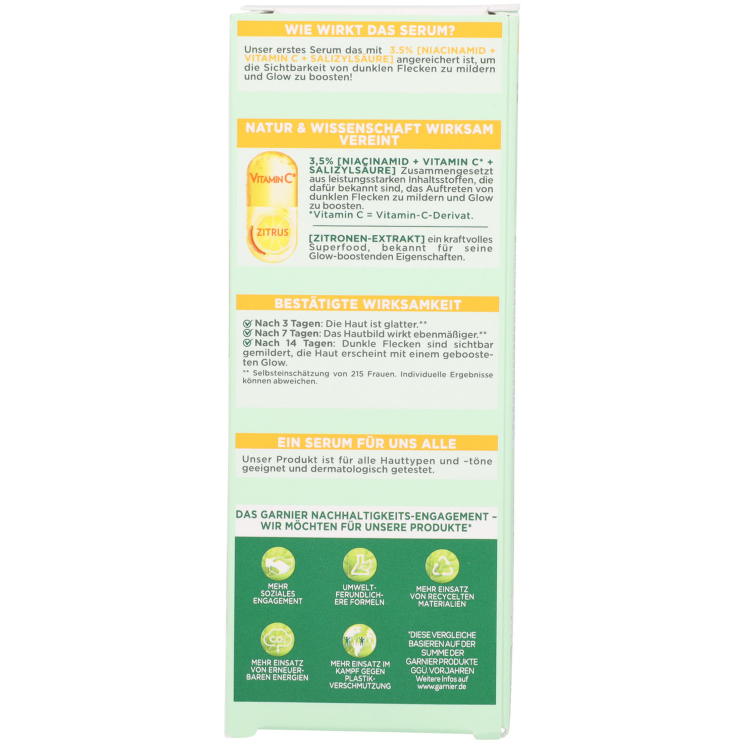 Garnier Vitamin C* Glow Booster Serum