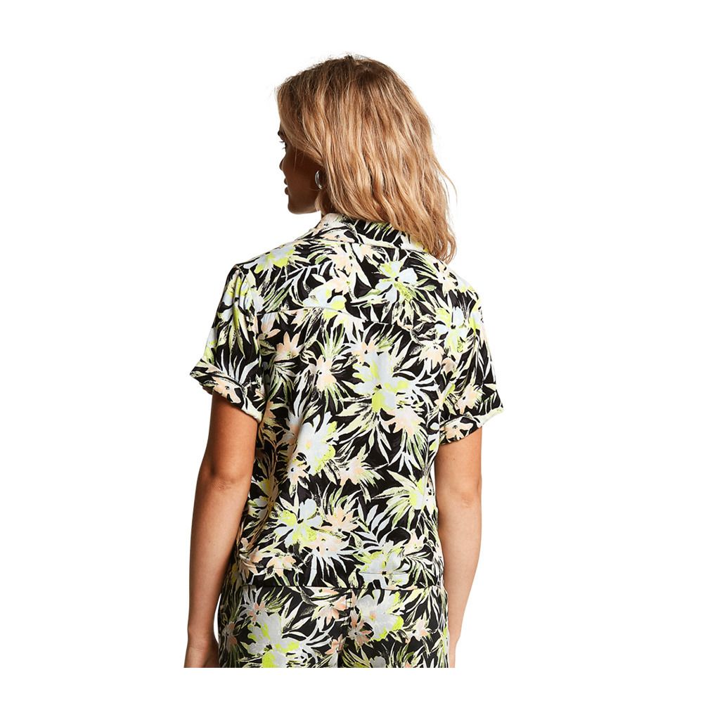 Volcom CANT BE TAMED SS - Chemise Femme lime