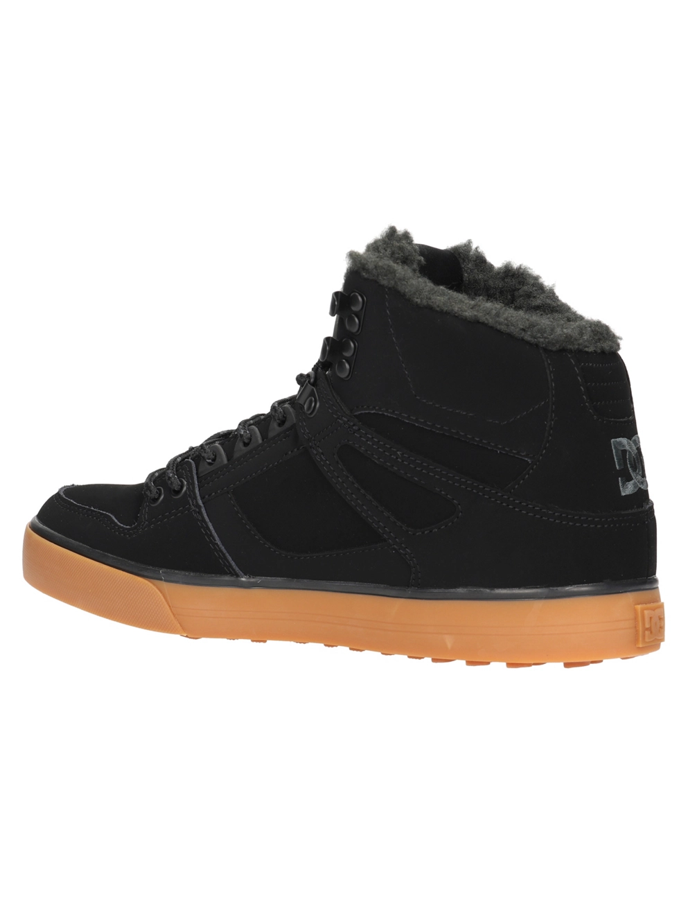 DC Pure High-Top WC Wnt Winter Shoes black/red/green