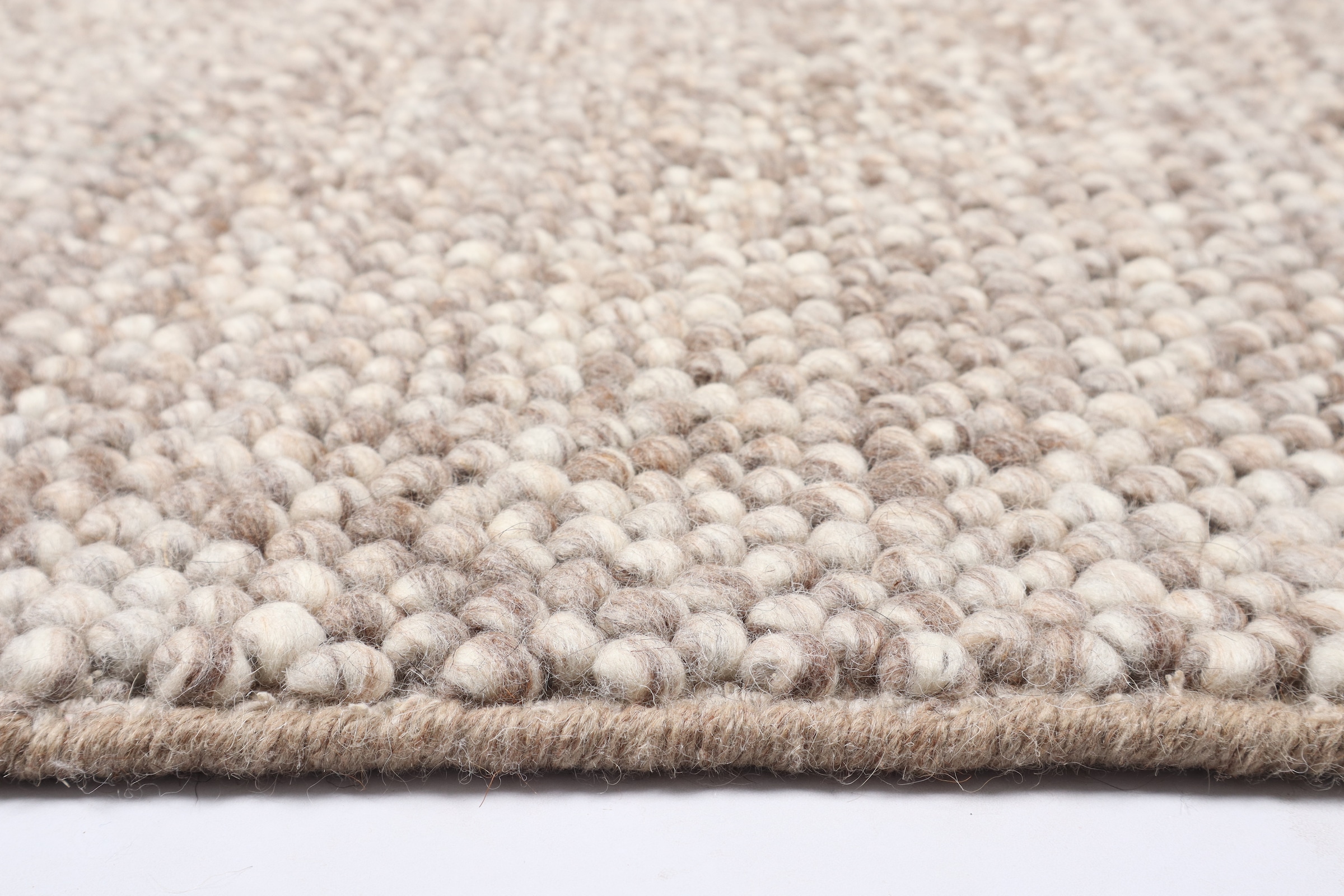 LeGer Home by Lena Gercke Läufer »Ainhoa, Wolle« rechteckig 14 mm Höhe handgewebt, Handweb Teppiche, Wohnzimmer, Schlafzimmer, Esszimmer