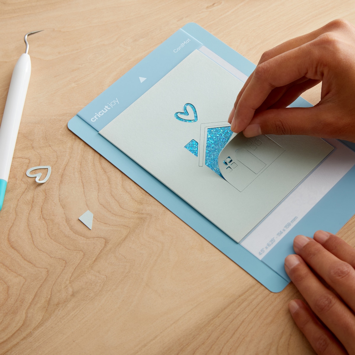 Cricut Joy Cut-Away kort A2 8-pakk (marina)