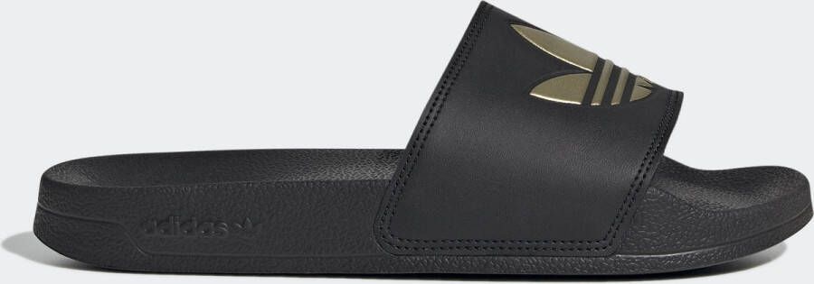 Adidas Originals Lichte zwarte slippers voor vrouwen Black Dames