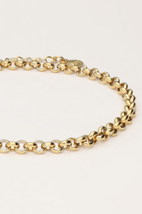 Iconic dunne schakelarmband