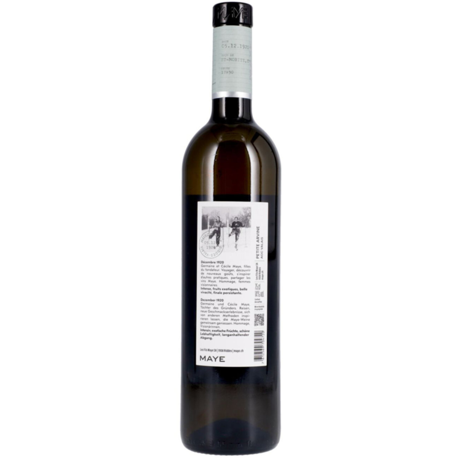 Valais AOC Petite Arvine Telegram Maye -75cl