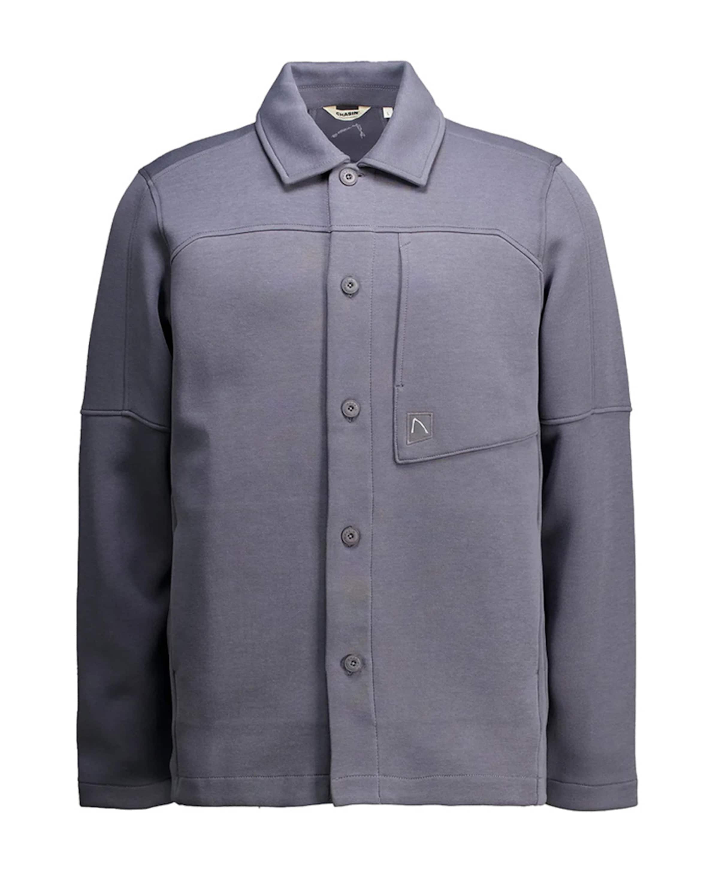 Chasin' Heren overshirt grijs