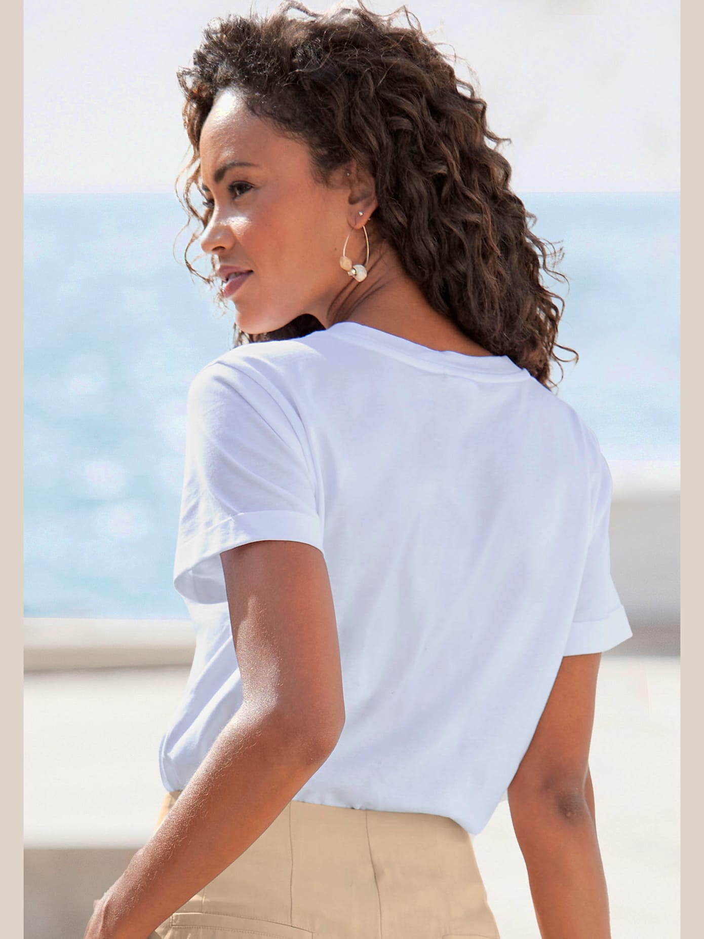 T-shirt encolure ronde