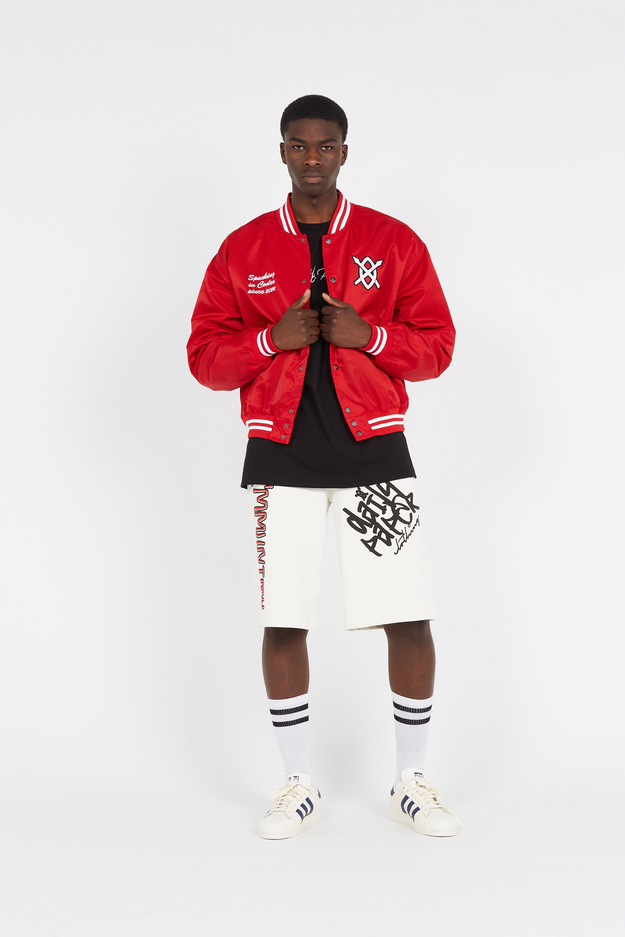 Daily Paper Blouson  MASOOM Rouge