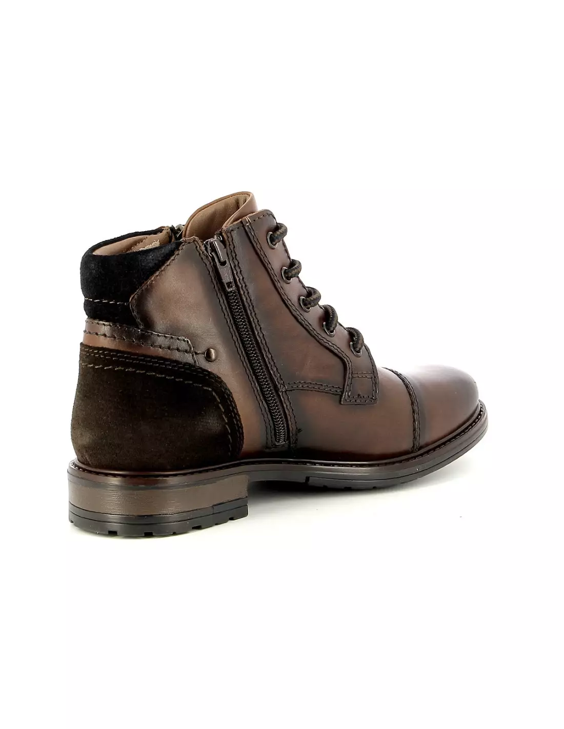 POINT D ORGUES HENRY - Bottines & boots Marron