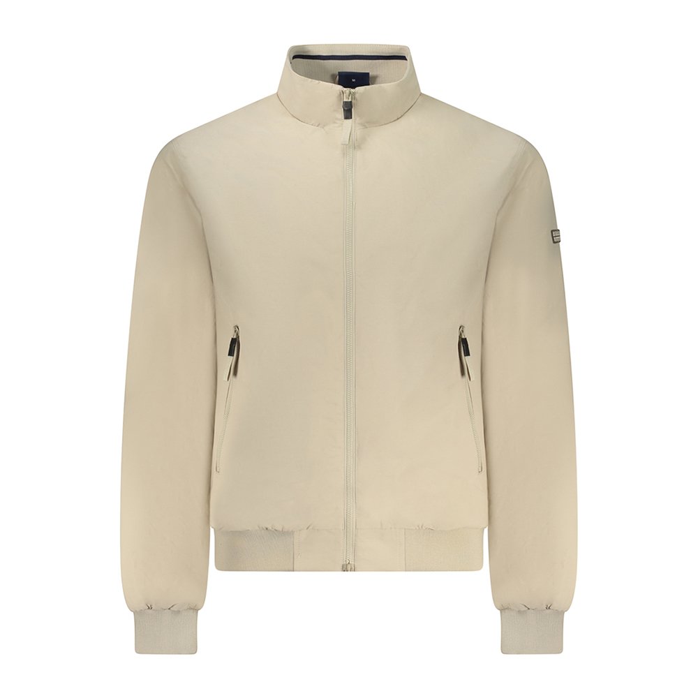 Men's Beige Padded Jacket