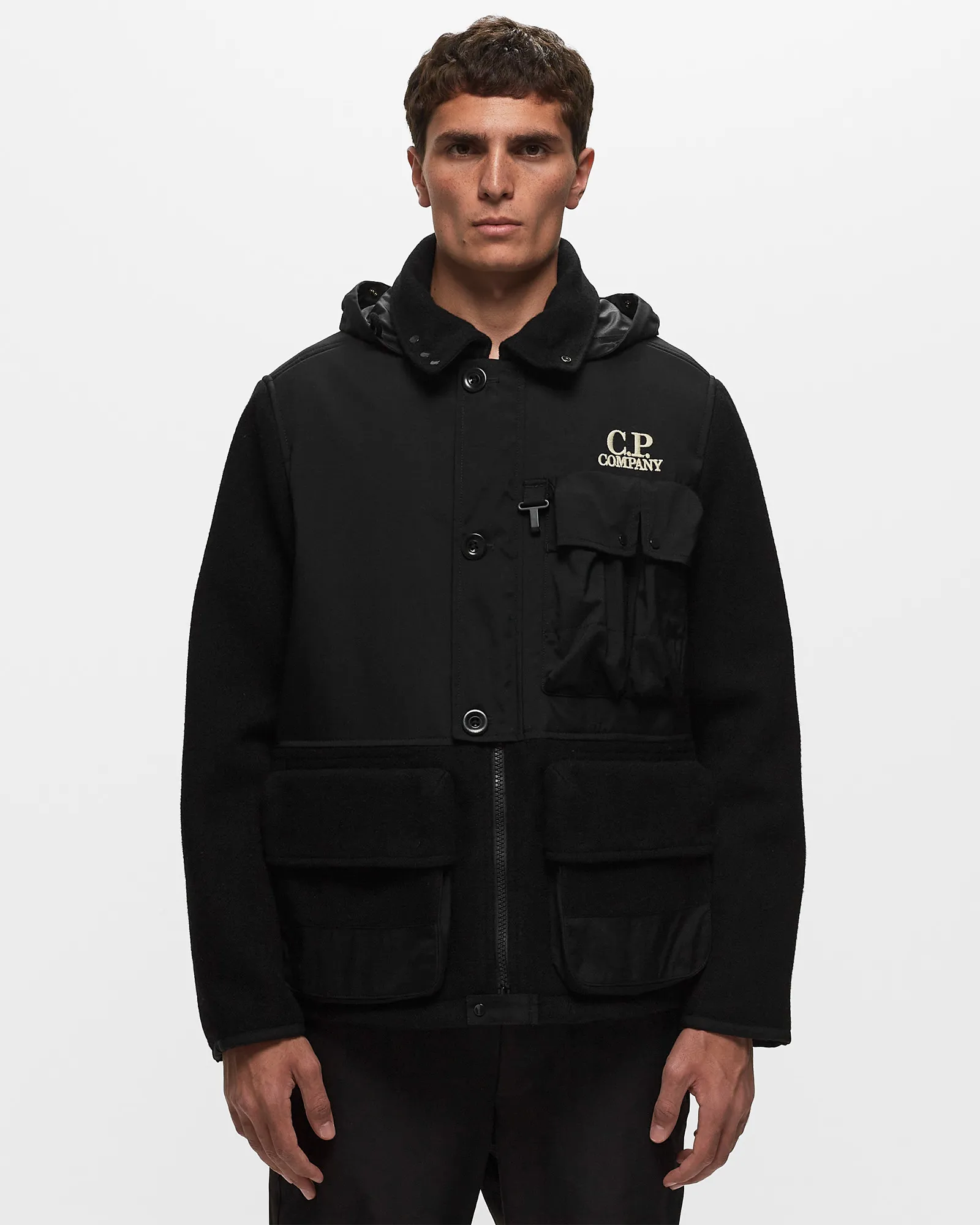 C.P. Company C.P. DUFFEL MIXED GOGGLE JACKET
