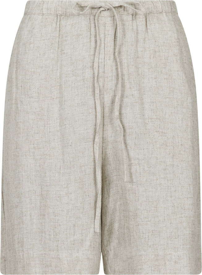 Neo Noir Santo Soft Linen Shorts Natural