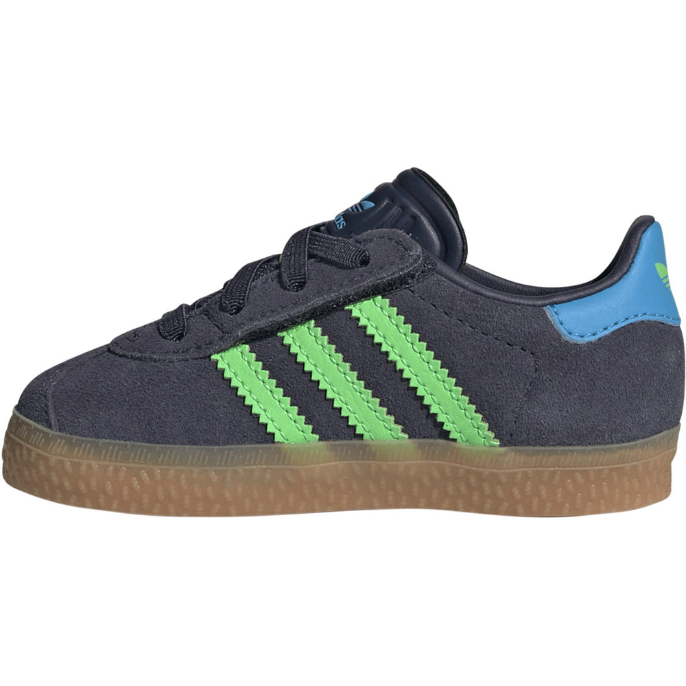 Køb adidas Originals Shadow Navy/Screaming Green/Lucid Aquamarine Gazelle Cf El I Sneakers