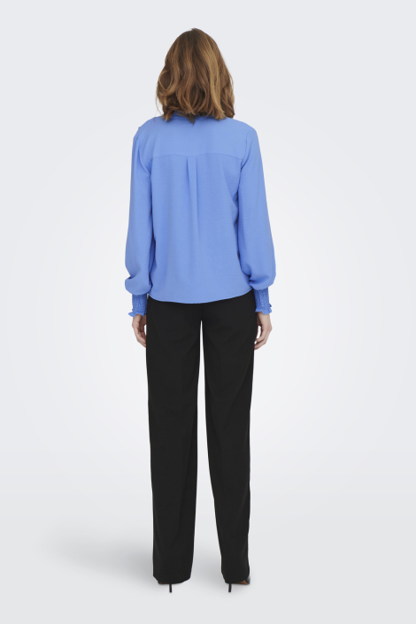 Only blauwe dames blouse