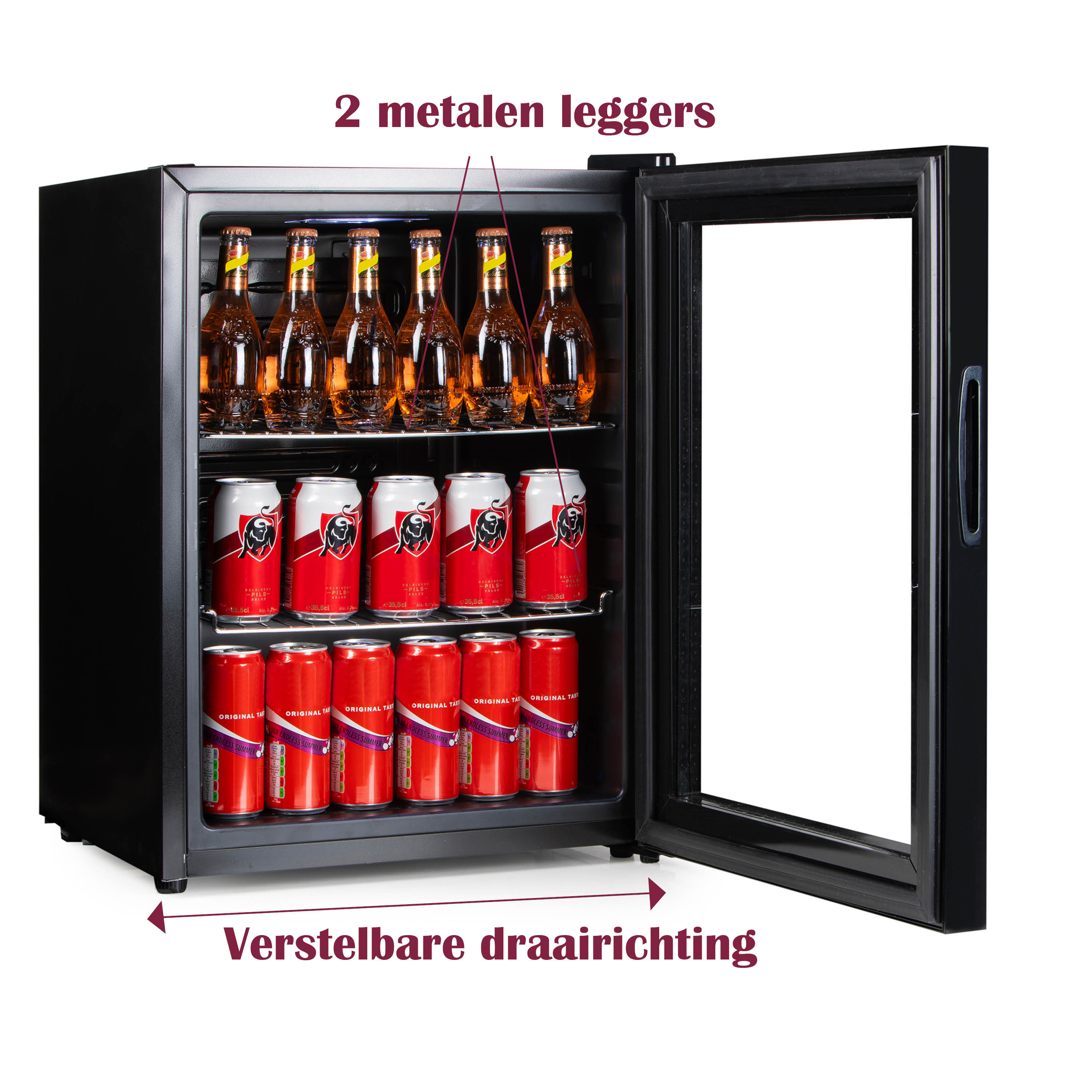 Primo PR179BC 60 liter drankkoelkast