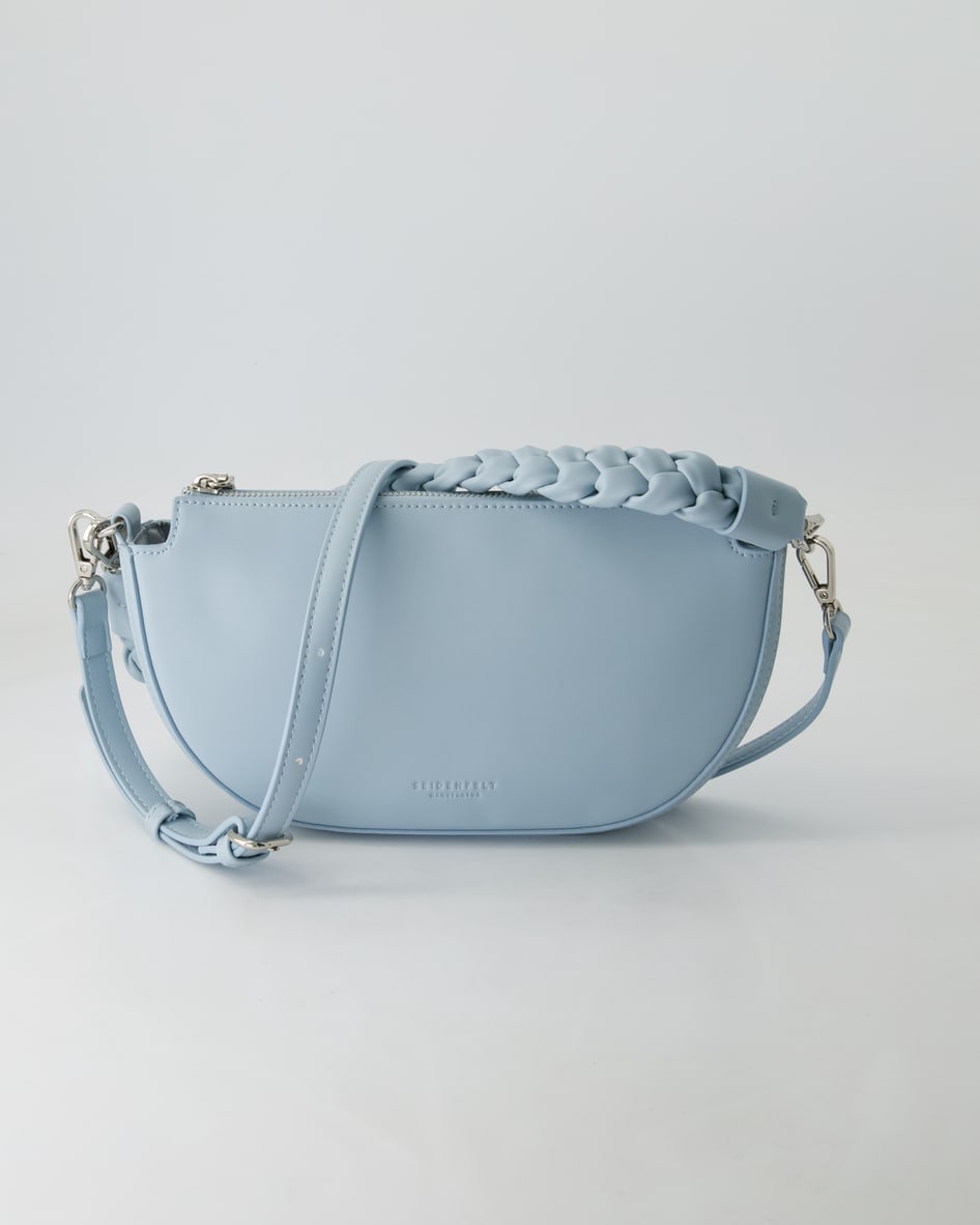 Seidenfelt Melbu Halfmoon Bag Umhängetasche in Blau