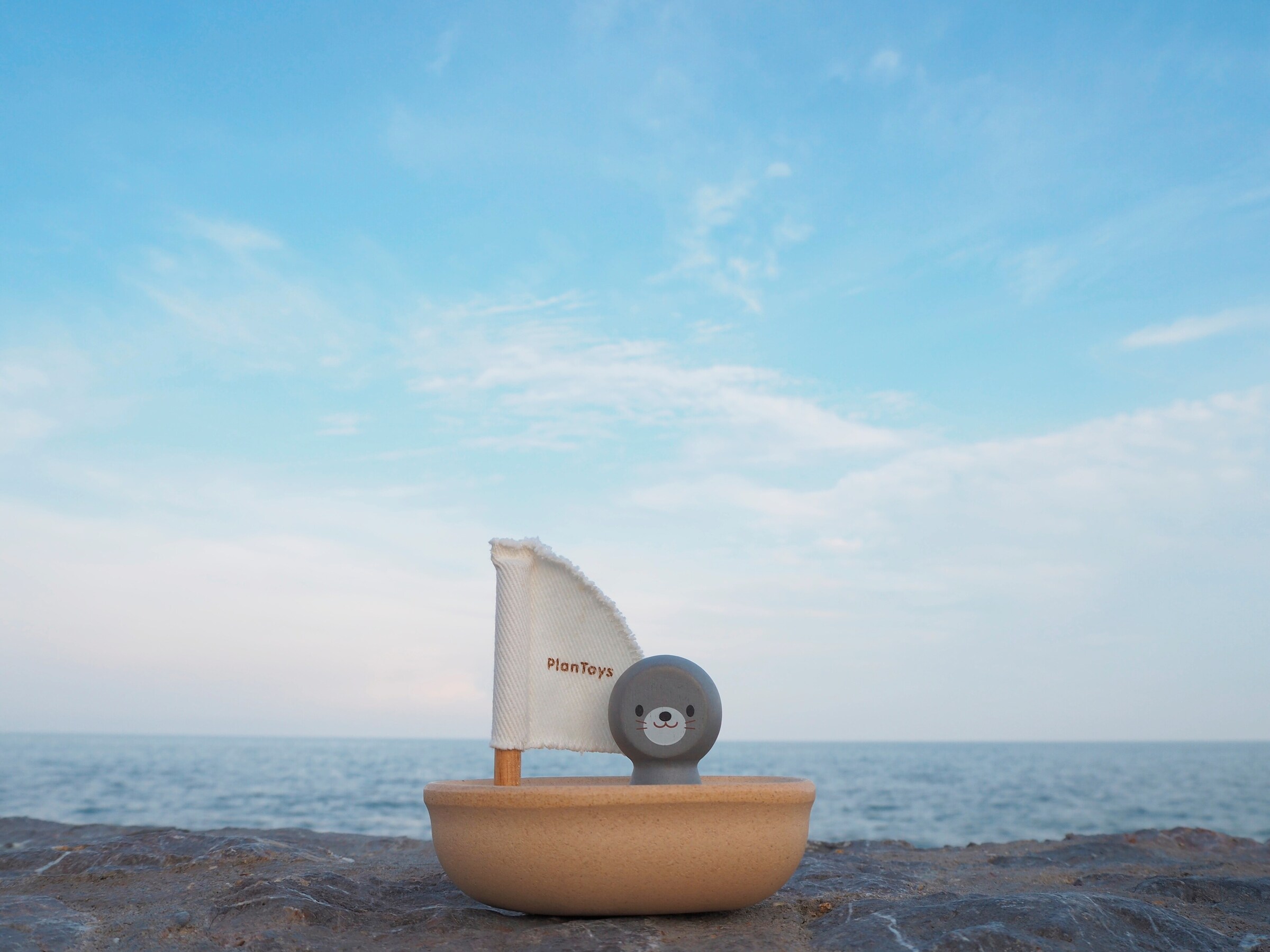 PlanToys Segelboot Robbe