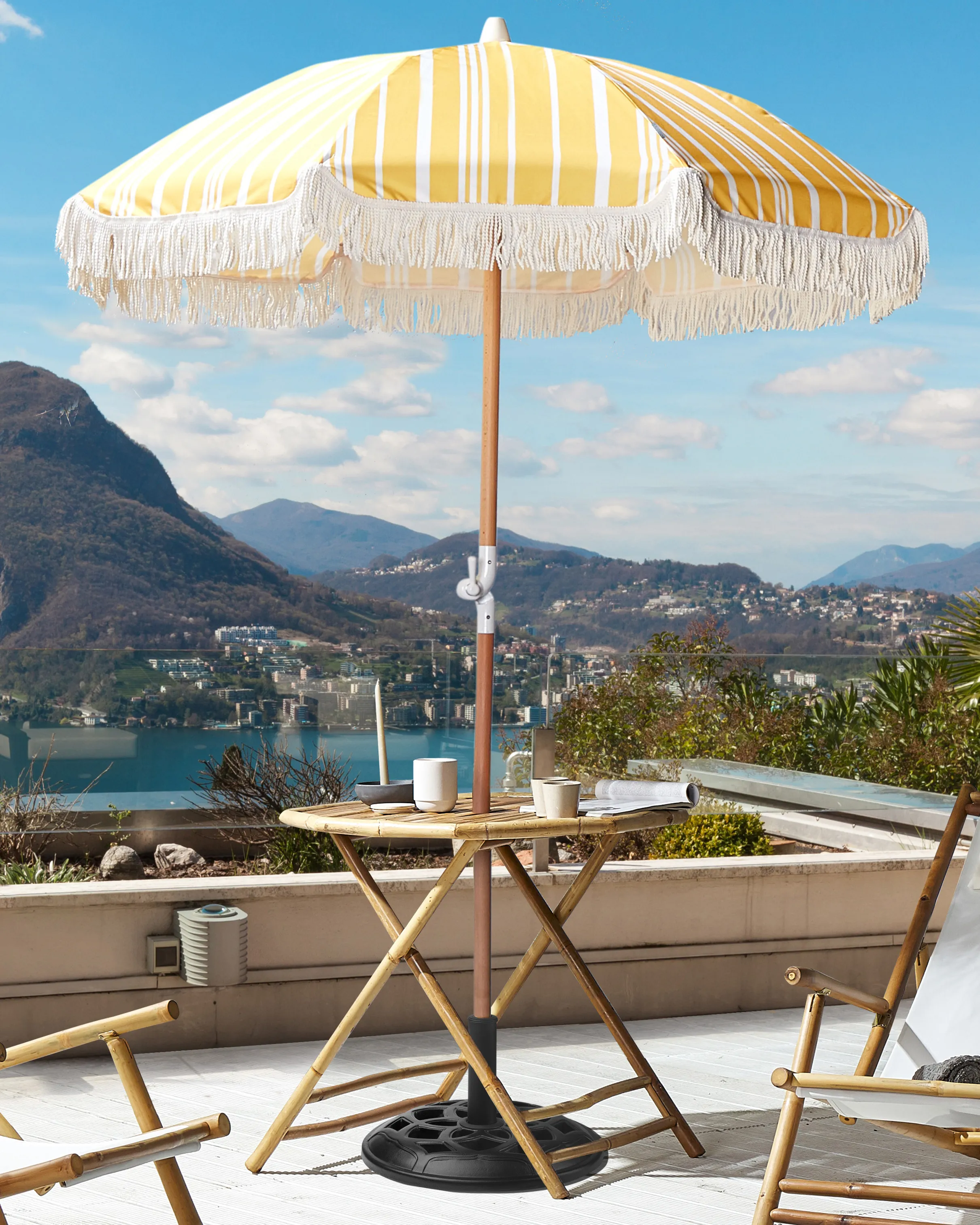 Parasol 150 cm MONDELLO Geel