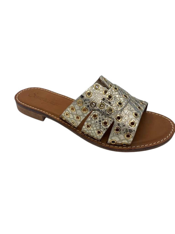 Semerdjian - Mules ALOE Or