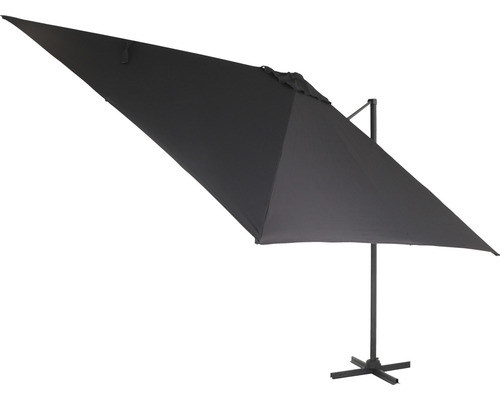 Siena Garden Califorina zweefparasol, 300 x 300 cm, antraciet