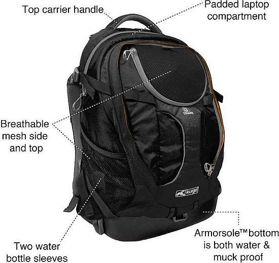 Kurgo G-Train Pack Rugzak Hond | Black | 11631.1