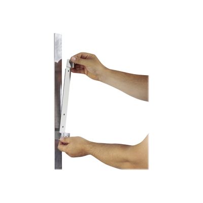Durable Vario - Support mural magnétique avec 5 pochettes A4 - noir