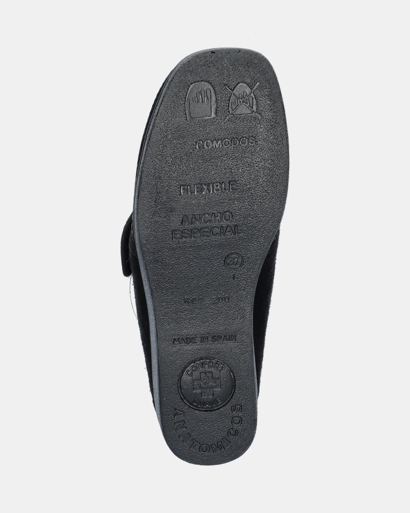 Nelson Home Pantoffels  - zwart