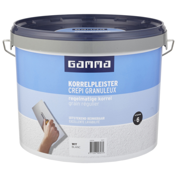 GAMMA korrelpleister wit 10 liter
