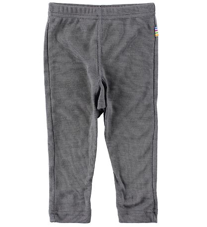 Joha Leggings - Wolle/Seide - Dunkelgrau