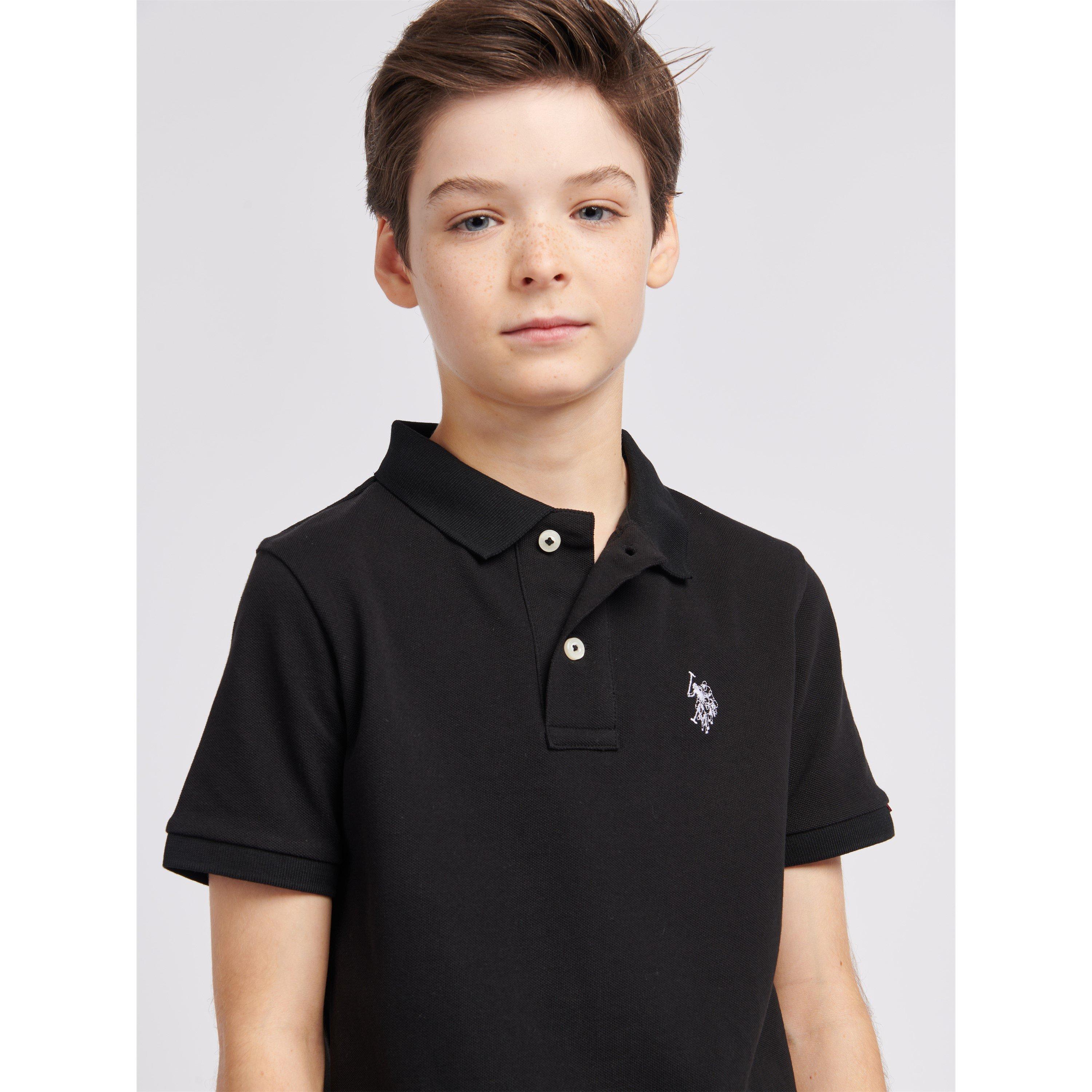 US Polo Assn DHM Pique Polo Shirt Juniors
