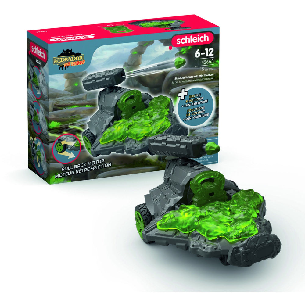Køb Schleich Stone Jet Køretøj Med Mini-Kreatur