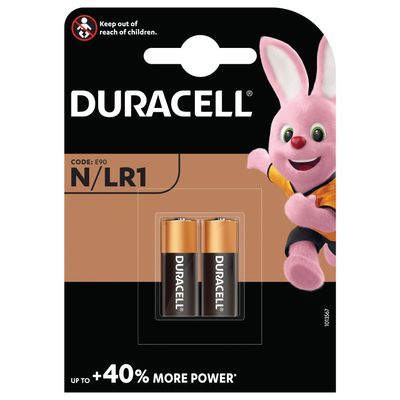 DURACELL N/LR1 - 2 piles alcalines spéciales - 1,5V