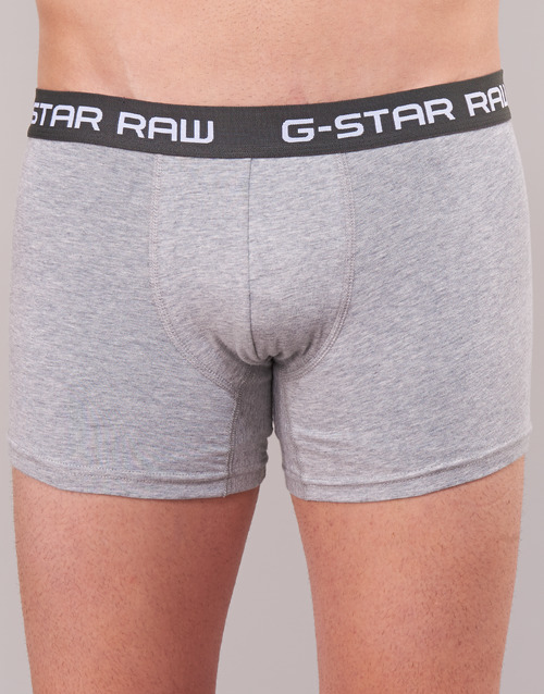 G-Star Raw - CLASSIC TRUNK 3 PACK - Noir / Gris / Blanc