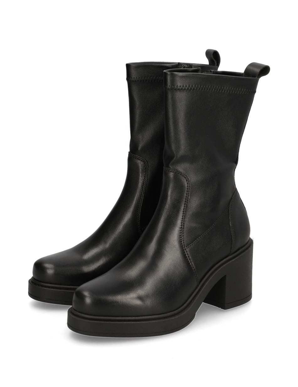 Glattleder Stiefelette