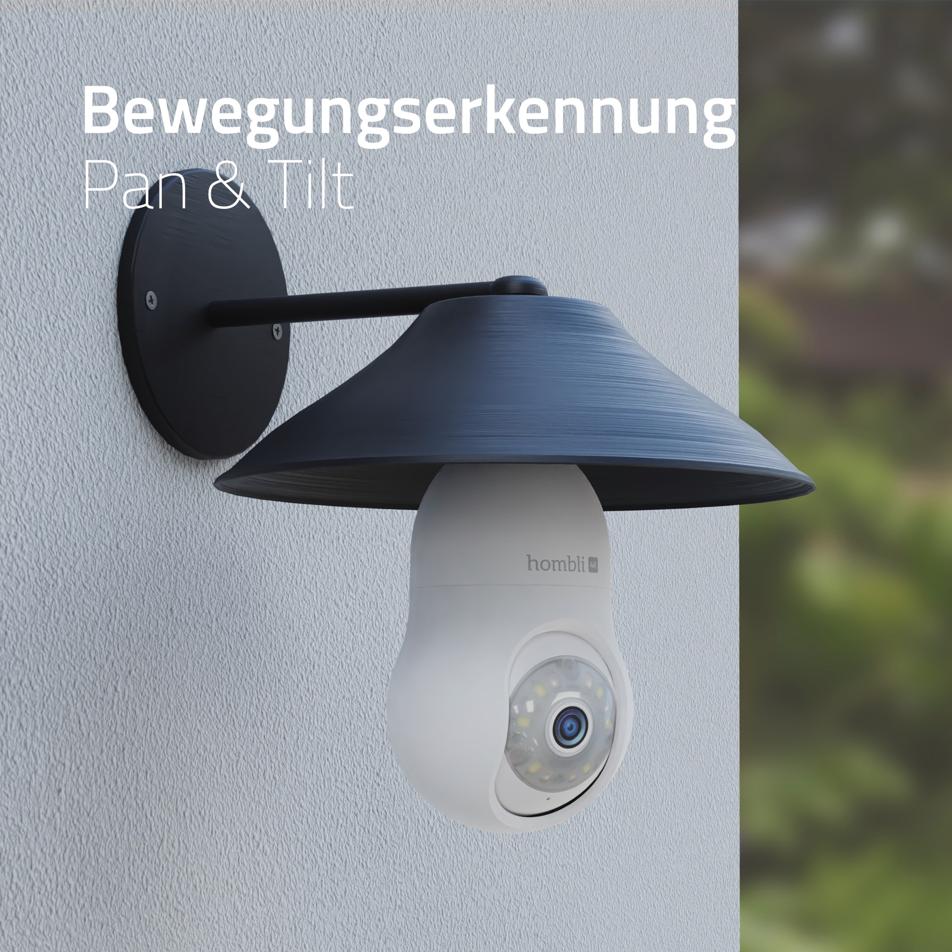 Hombli Überwachungskamera »Bulb Cam 4K« Aussenbereich