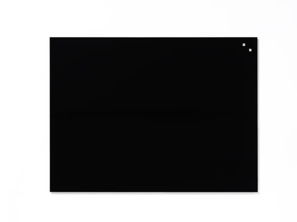 Magnetisk glastavle NAGA 60x80 cm sort