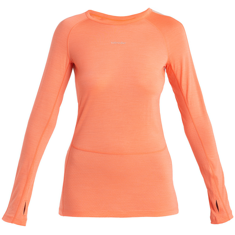 Icebreaker Damen 125 ZoneKnit Crew Longsleeve